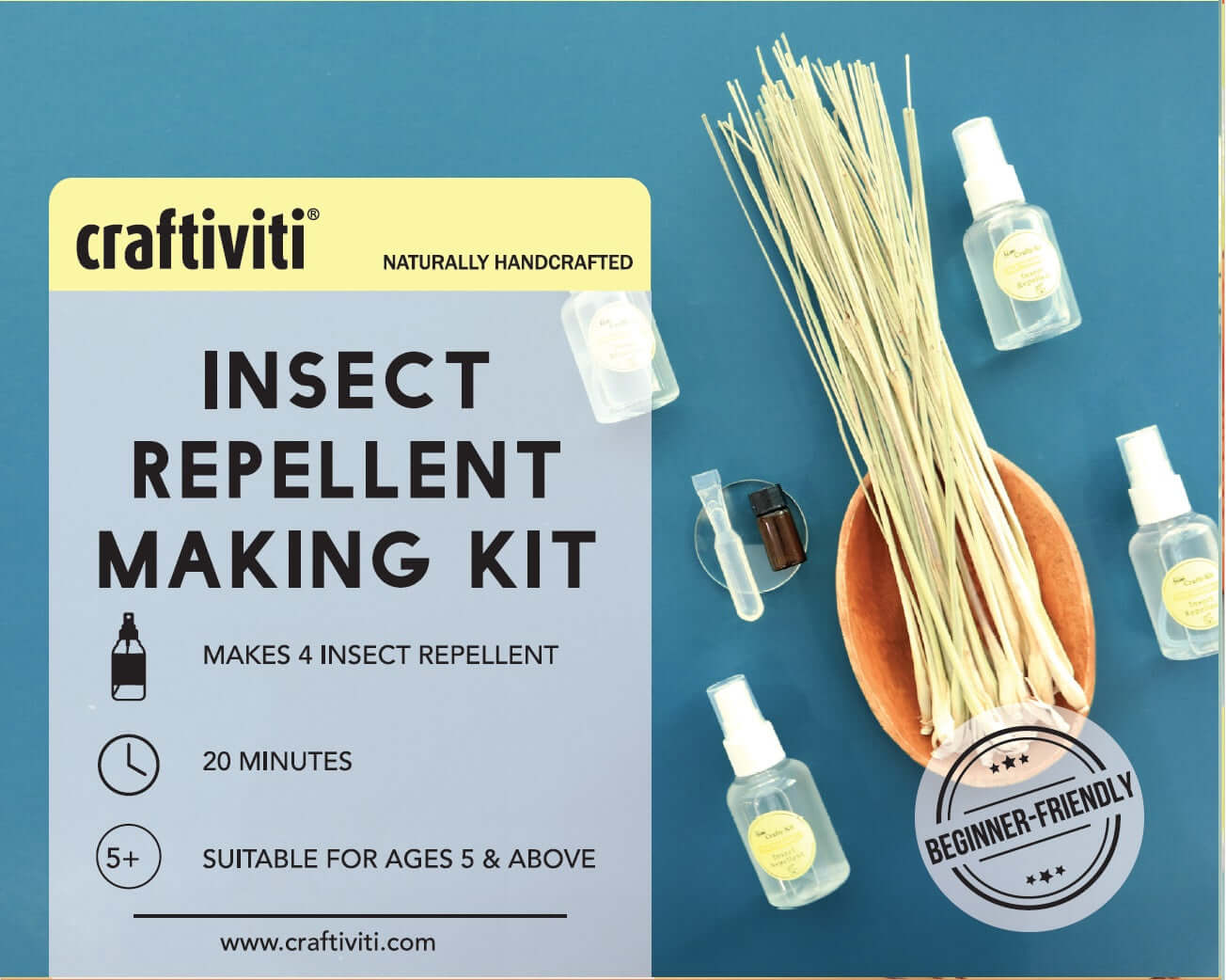 Crafti-Kit - Eco-Friendly Insect Repellent Kit