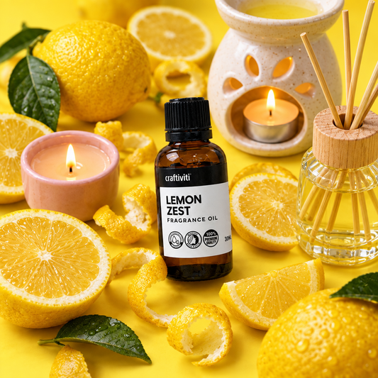 Lemon Zest Fragrance Oil (Contains Essential Oil)