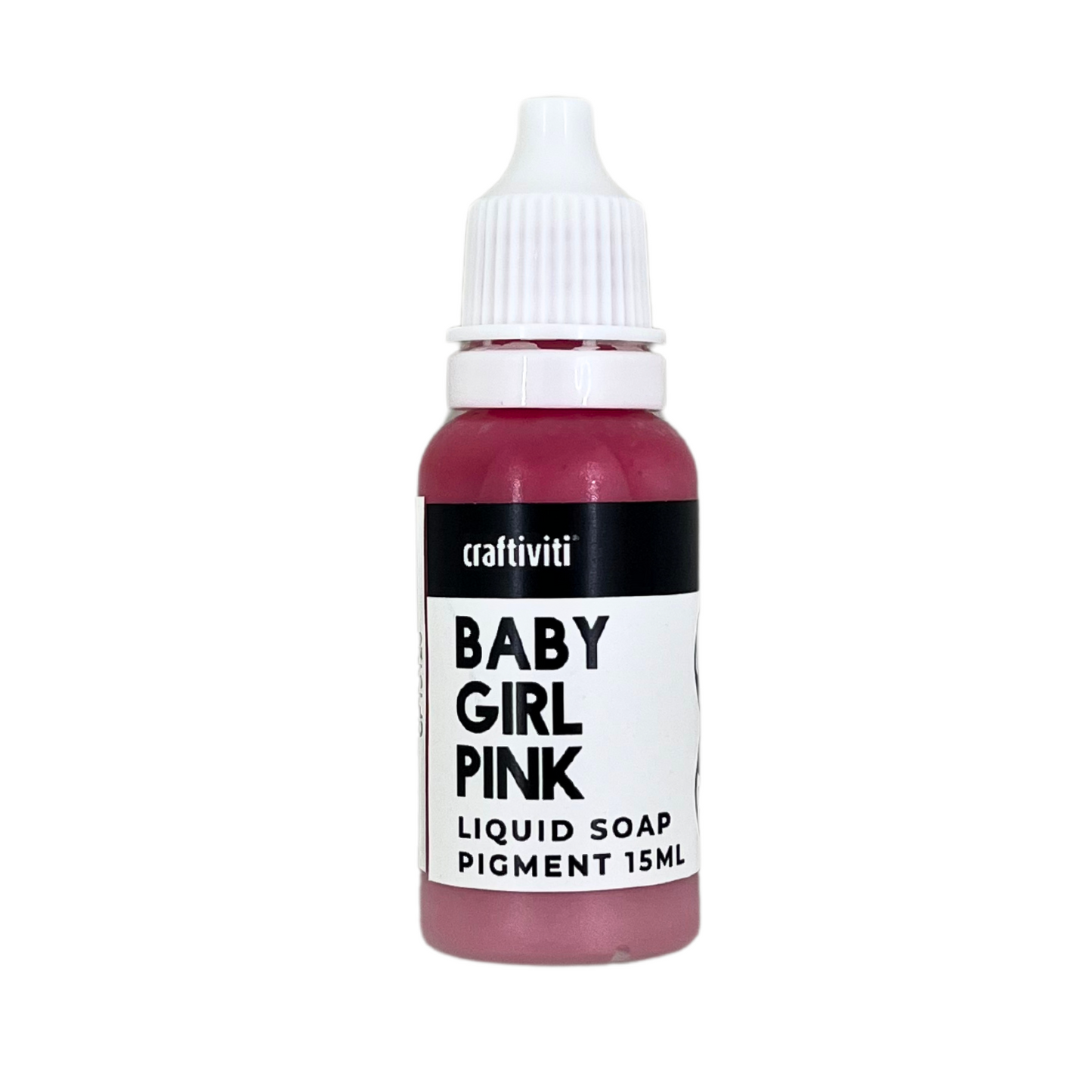 Liquid Soap Pigment 15ml - Baby Girl Pink