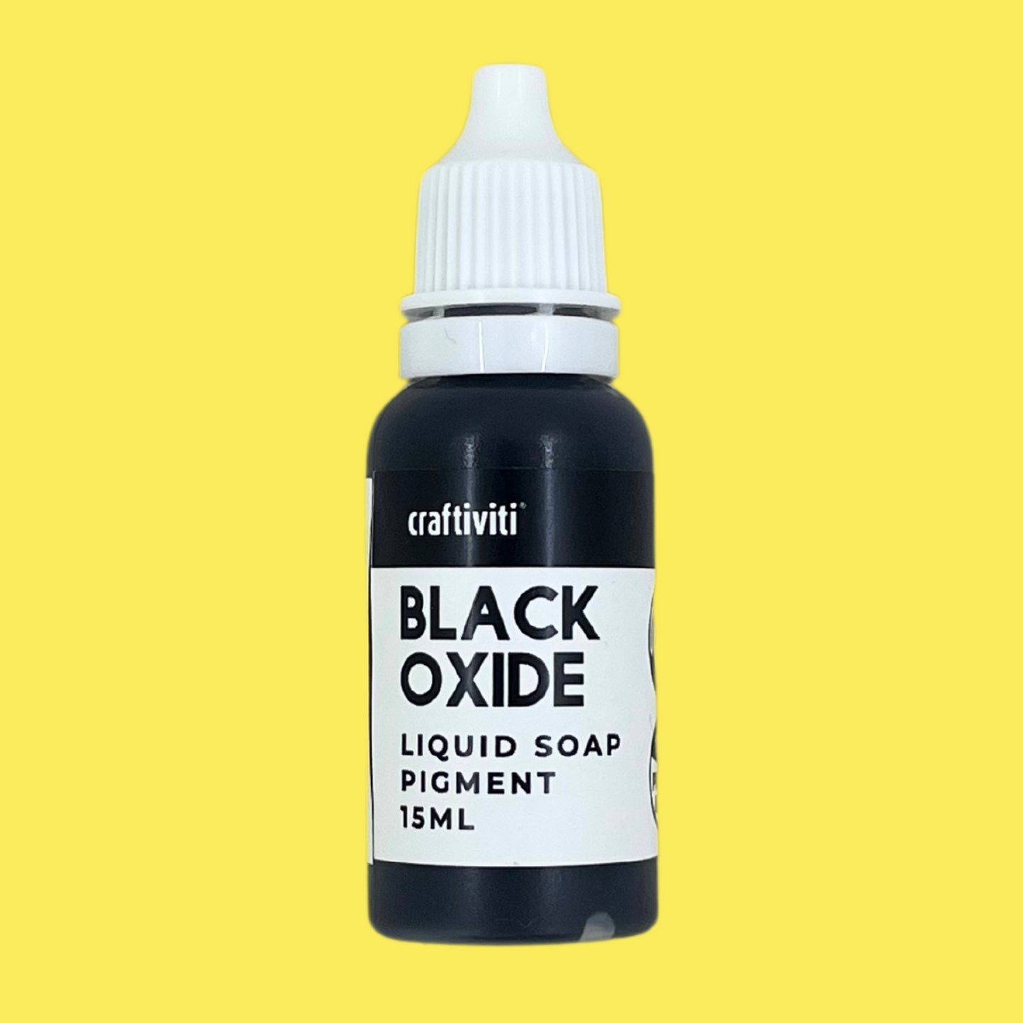 Liquid Soap Pigment 15ml - Black Oxide
