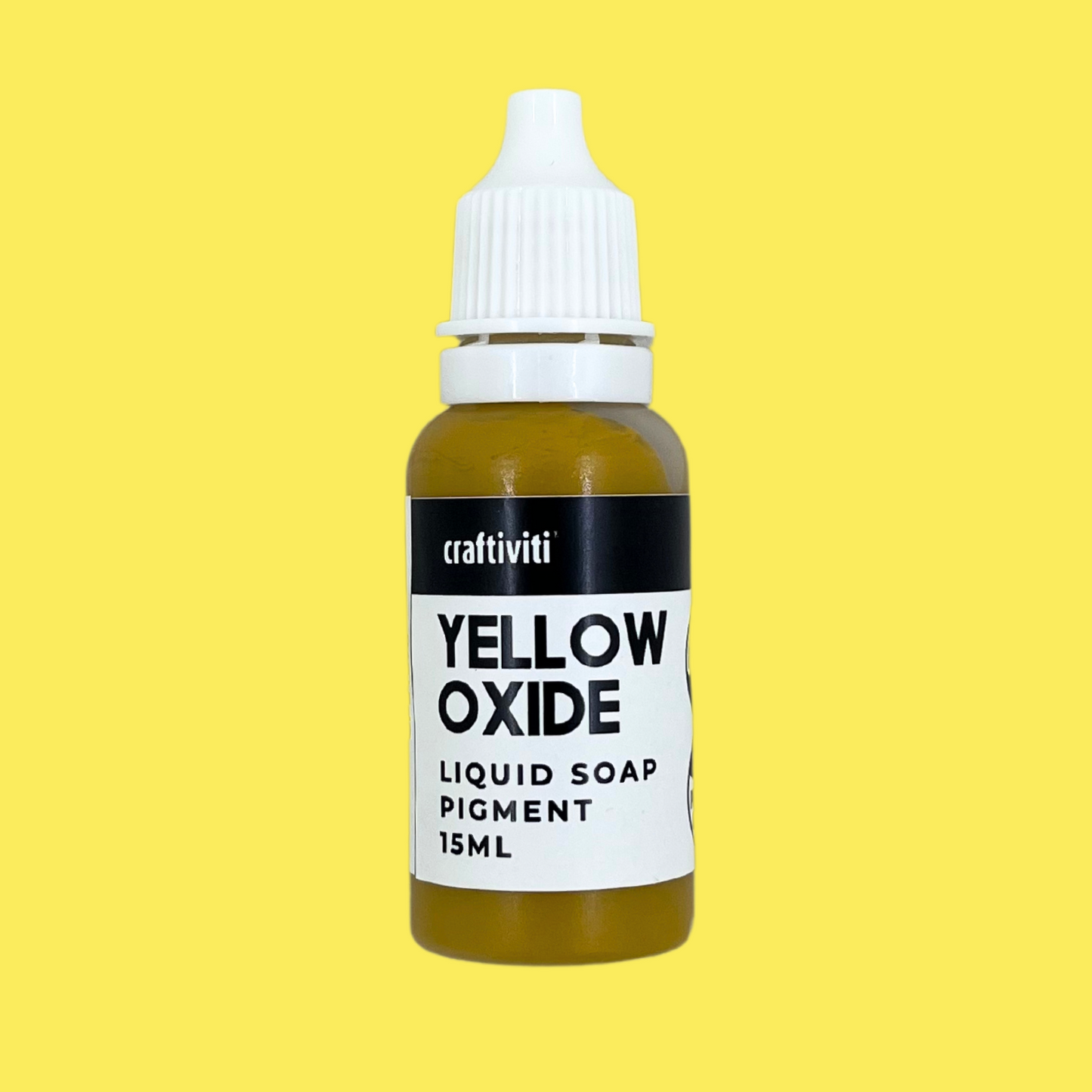 Liquid Soap Pigment 15ml - Yellow Oxide