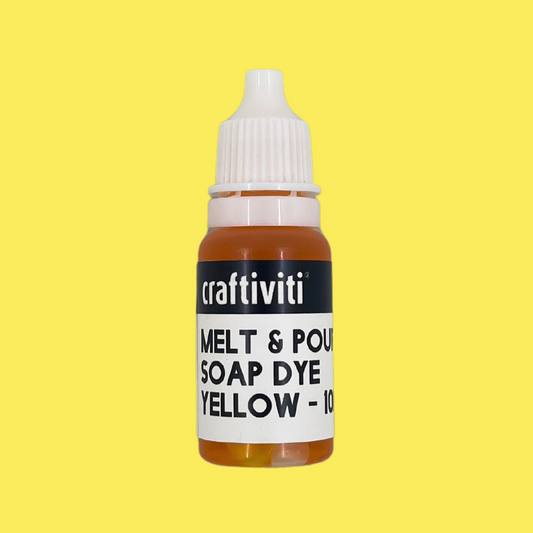 Melt & Pour Soap Dye - 10ml - Yellow