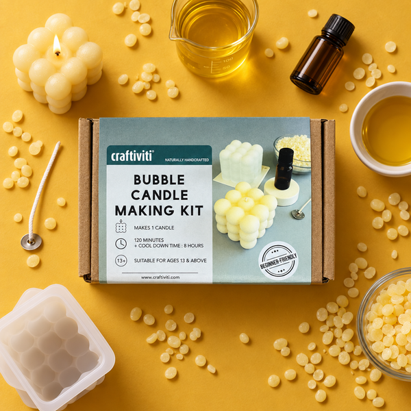 Bubble Candle Making Kit, a Craftiviti Crafti-Kit
