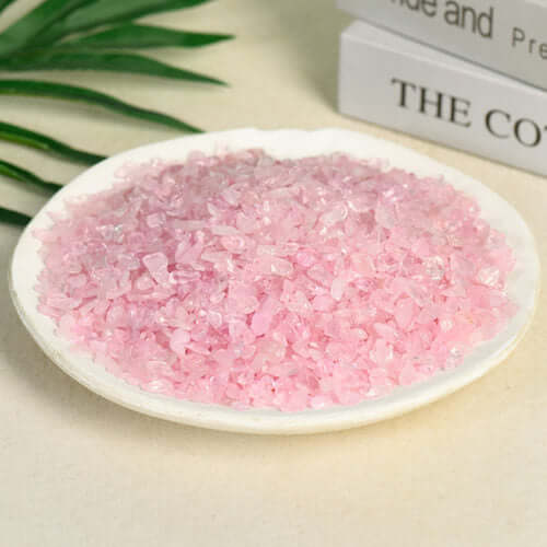 Natural Rose Quartz Crystal - 50g