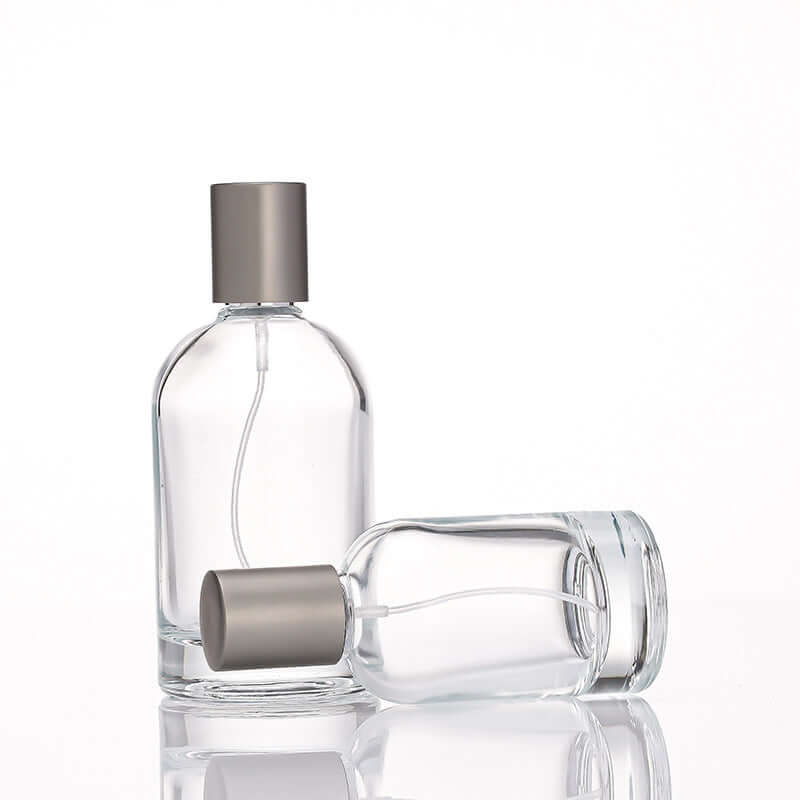 Perfume Glass Bottle - Metal Spray Cap - 100ml