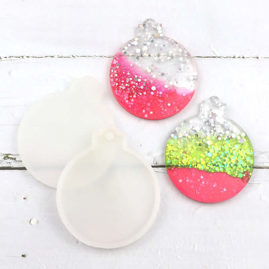Round Bubble Hanging Resin Mold - 18g
