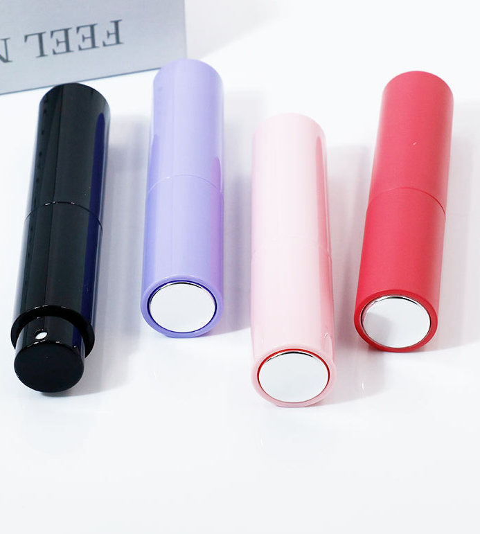 Perfume Spray Glass Bottle with Colored Casing - 10ml