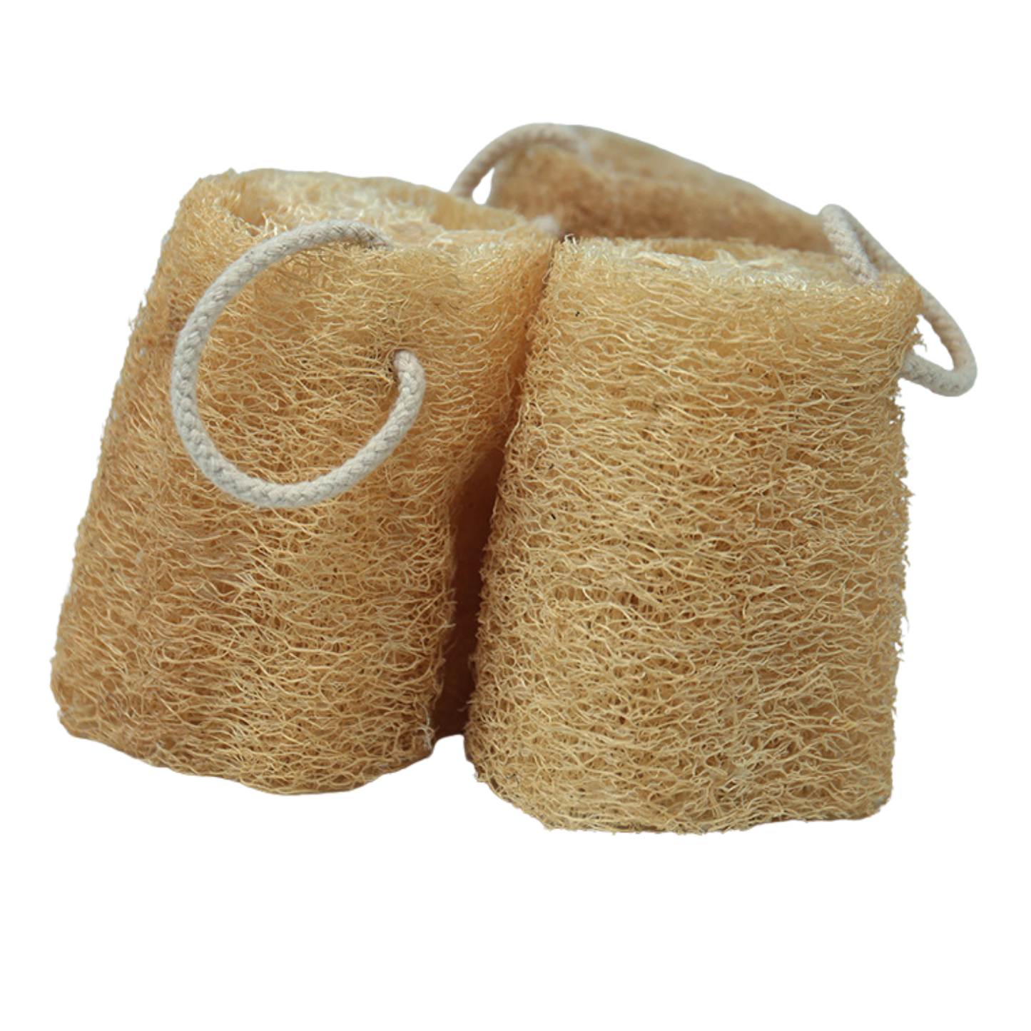 Organic Loofah & Lanyard 10cm - No Bleaching
