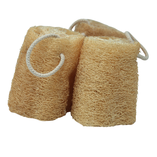 Organic Loofah & Lanyard 10cm - No Bleaching