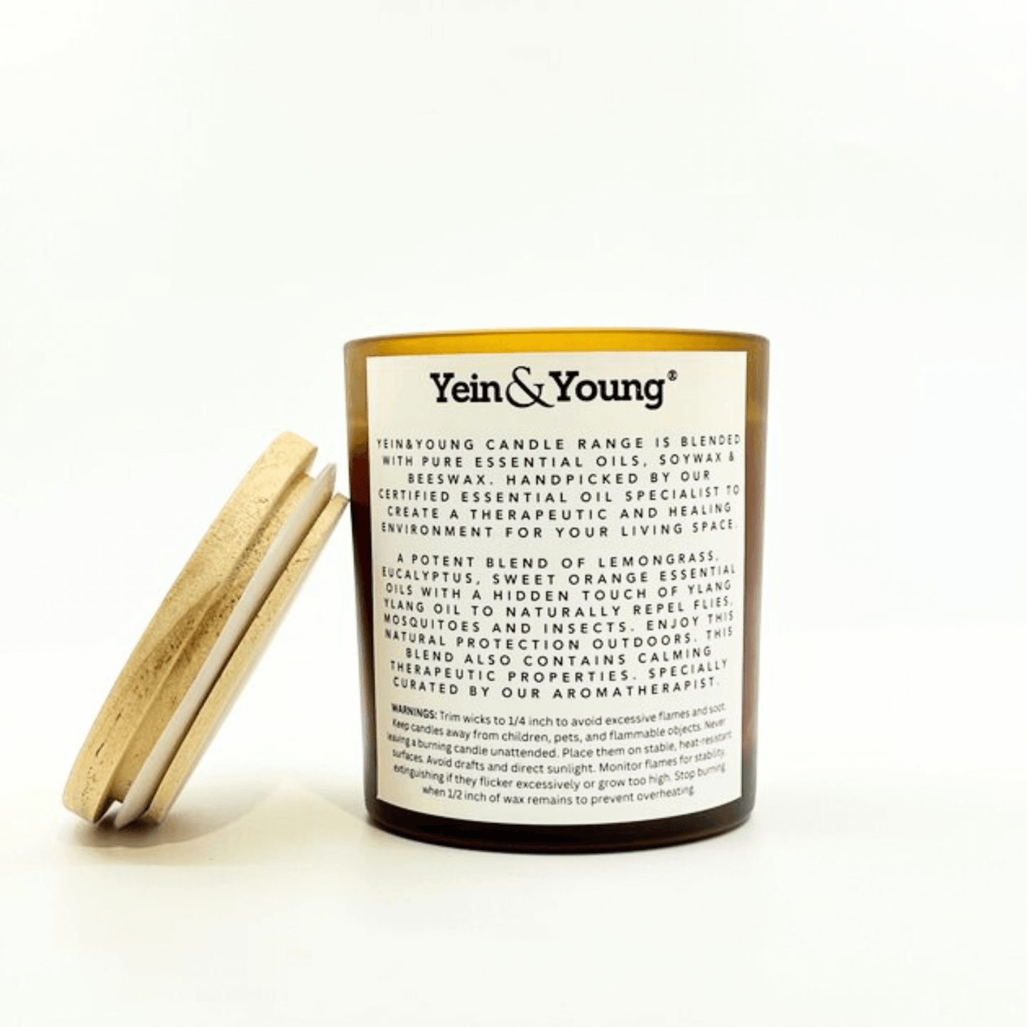 Yein&Young Therapeutic Essential Oil Candle - BUGS AWAY