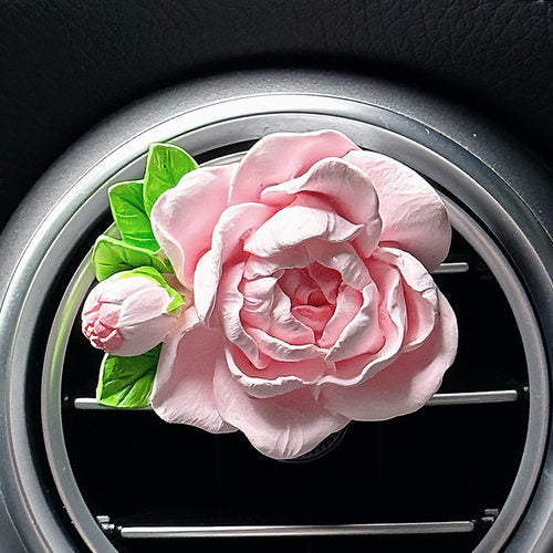 Jasmine Car Air Con Clip Aroma Flower