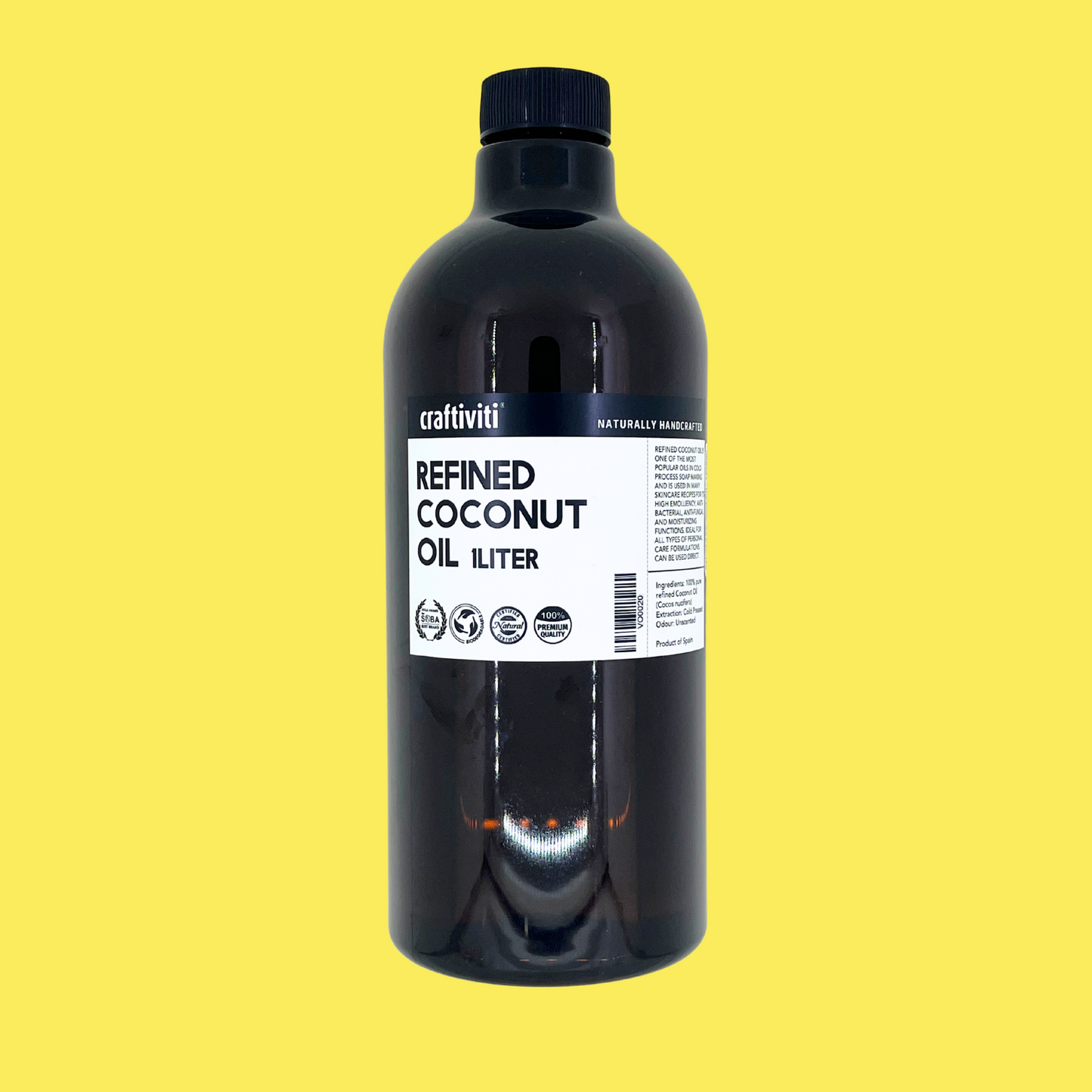 Refined Coconut Oil (Malaysia) - Cosmetic Grade