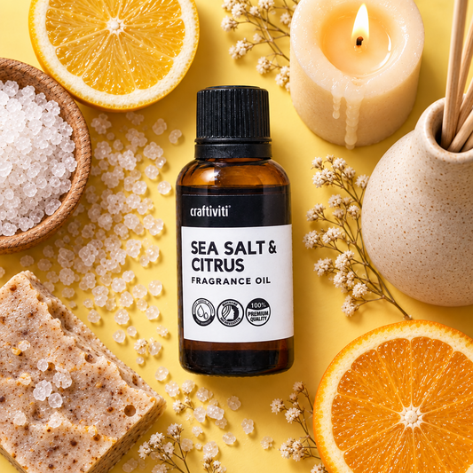 Sea Salt & Citrus Fragrance Oil (Contains Essential Oil)