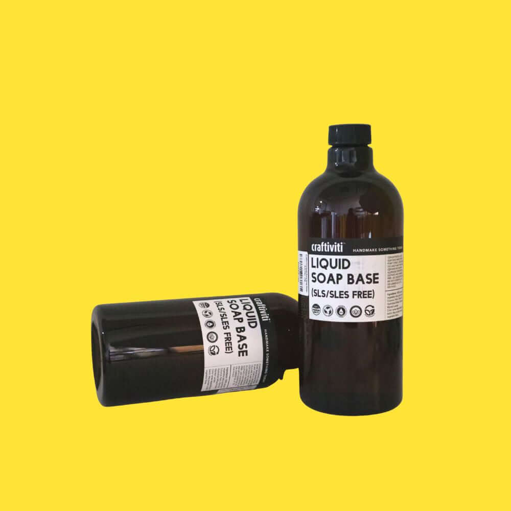 Craftiviti Liquid Pure Soap Base - SLS Free - 20kg