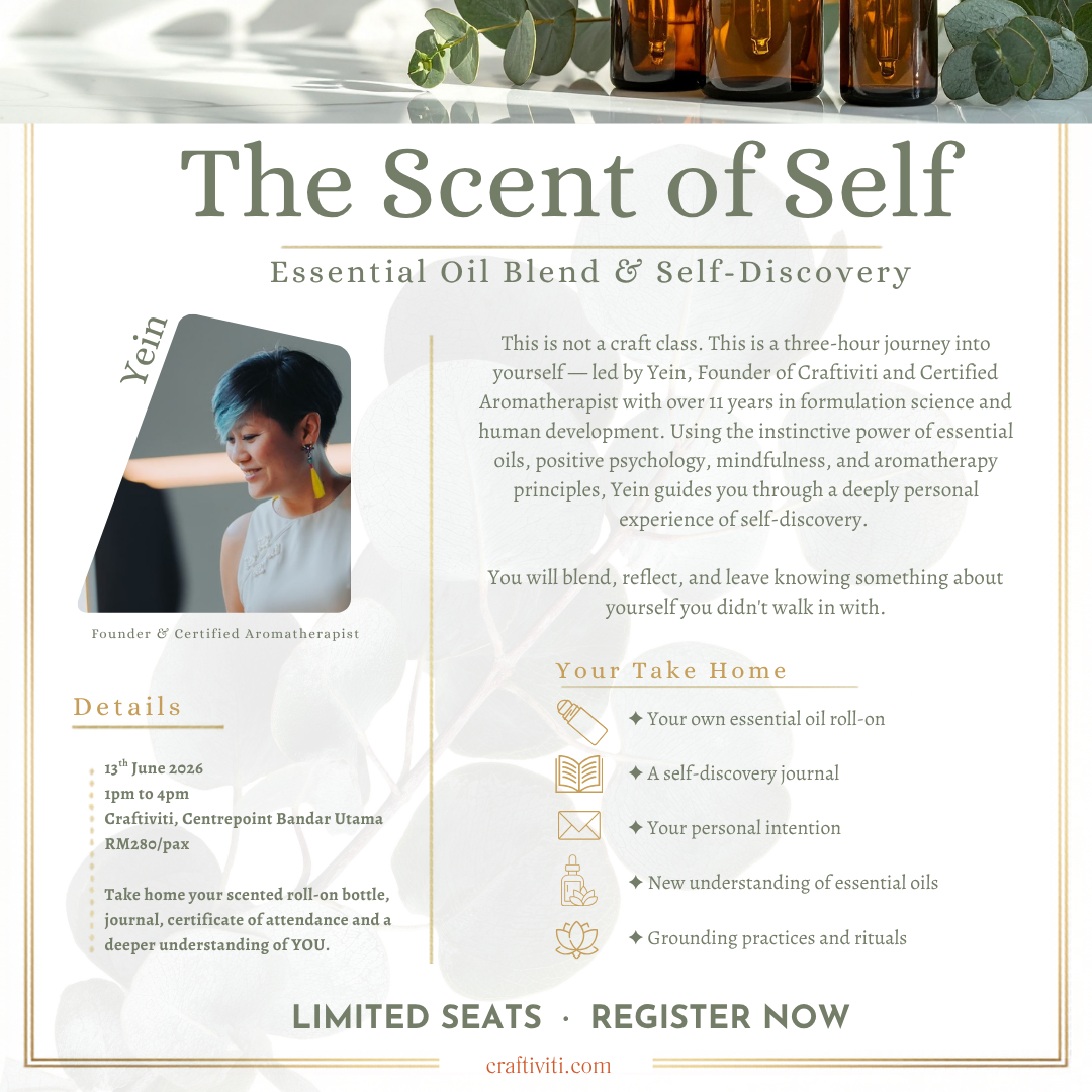 The Scent of Self — A Signature Self-Discovery Workshop (13th June / 5th July)