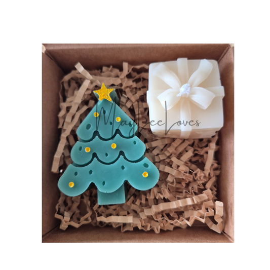 Tree & Gift Set Candle C7R