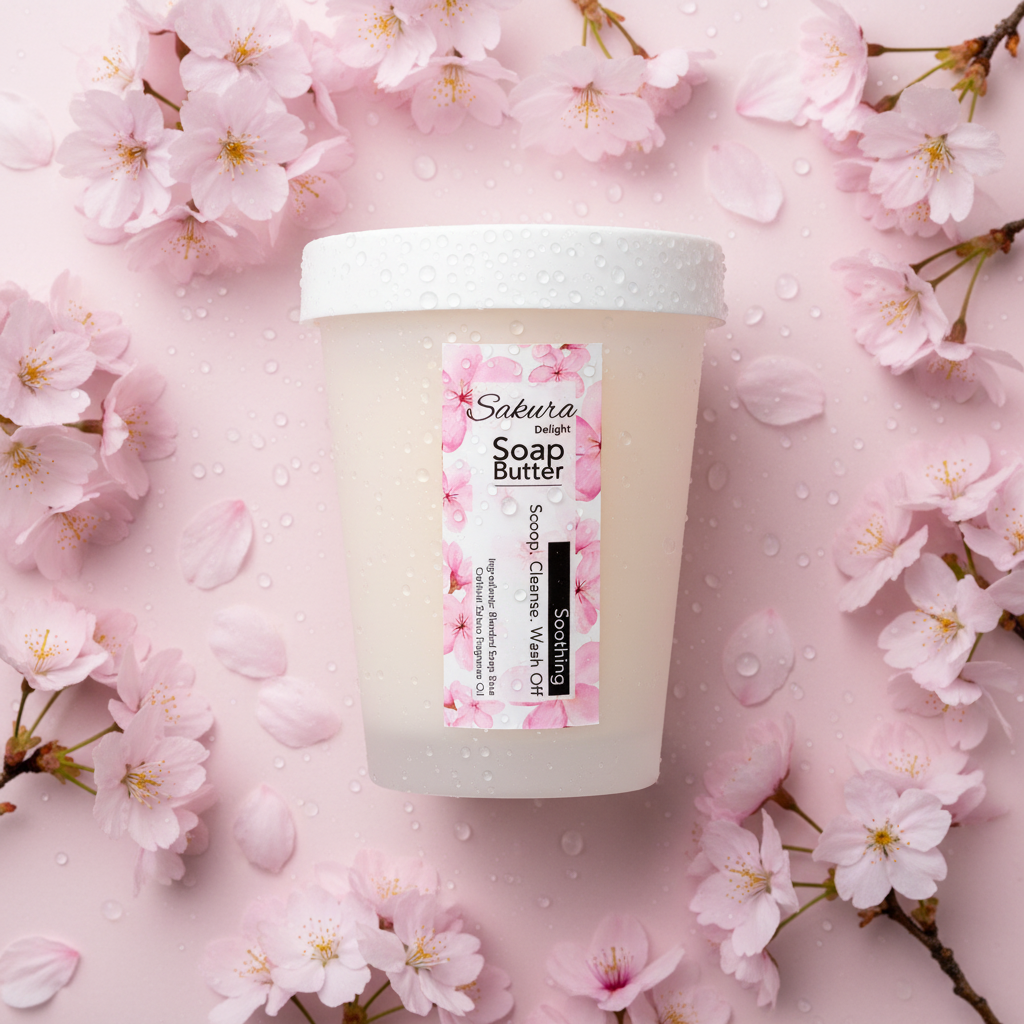 Sakura Soap Butter 200g