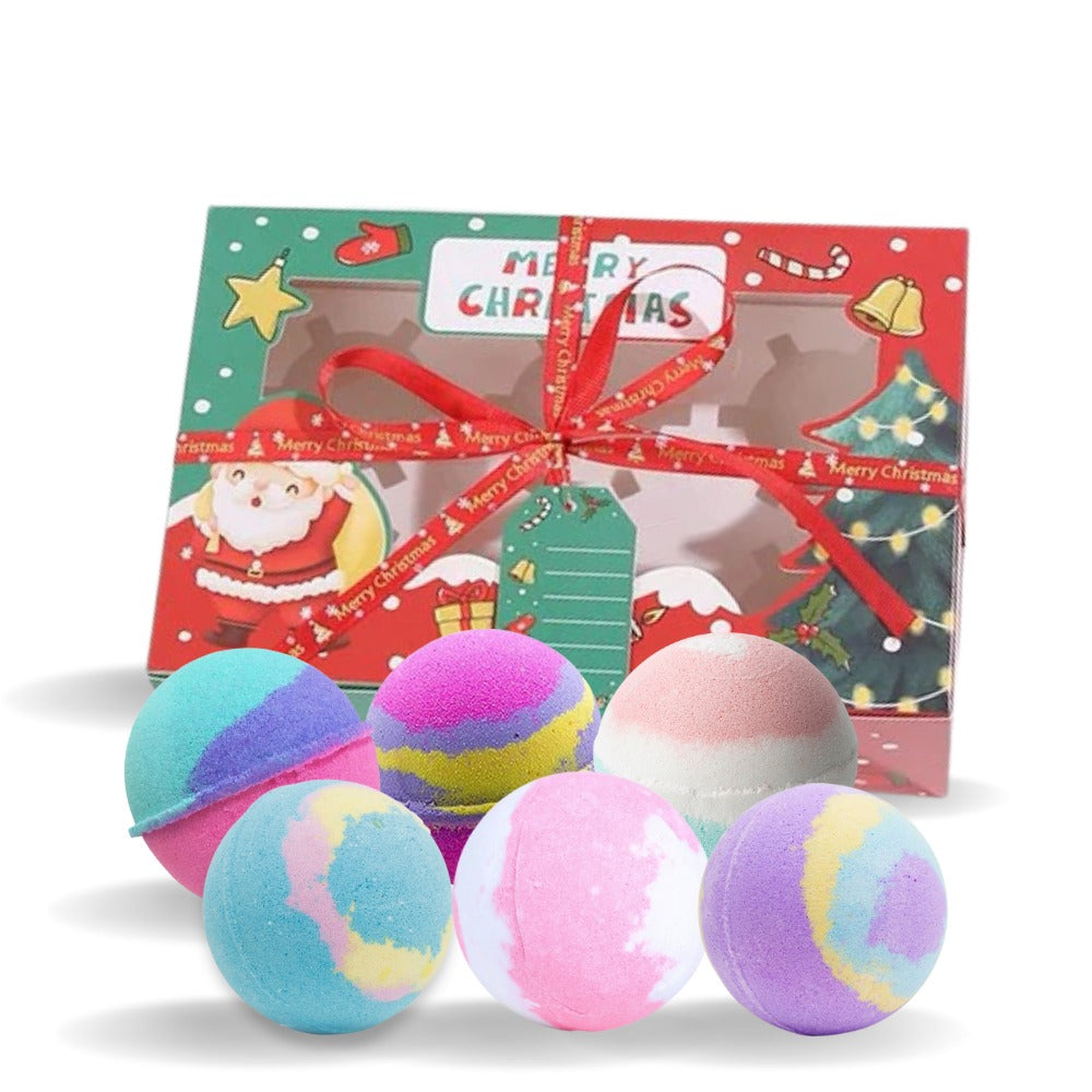 Christmas Set - Bath Bomb 6pcs C7R