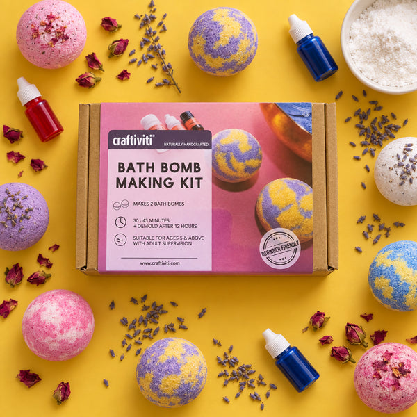 Bath Bomb Making Kit, a Craftiviti Crafti-Kit