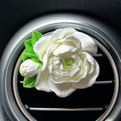 Jasmine Car Air Con Clip Aroma Flower