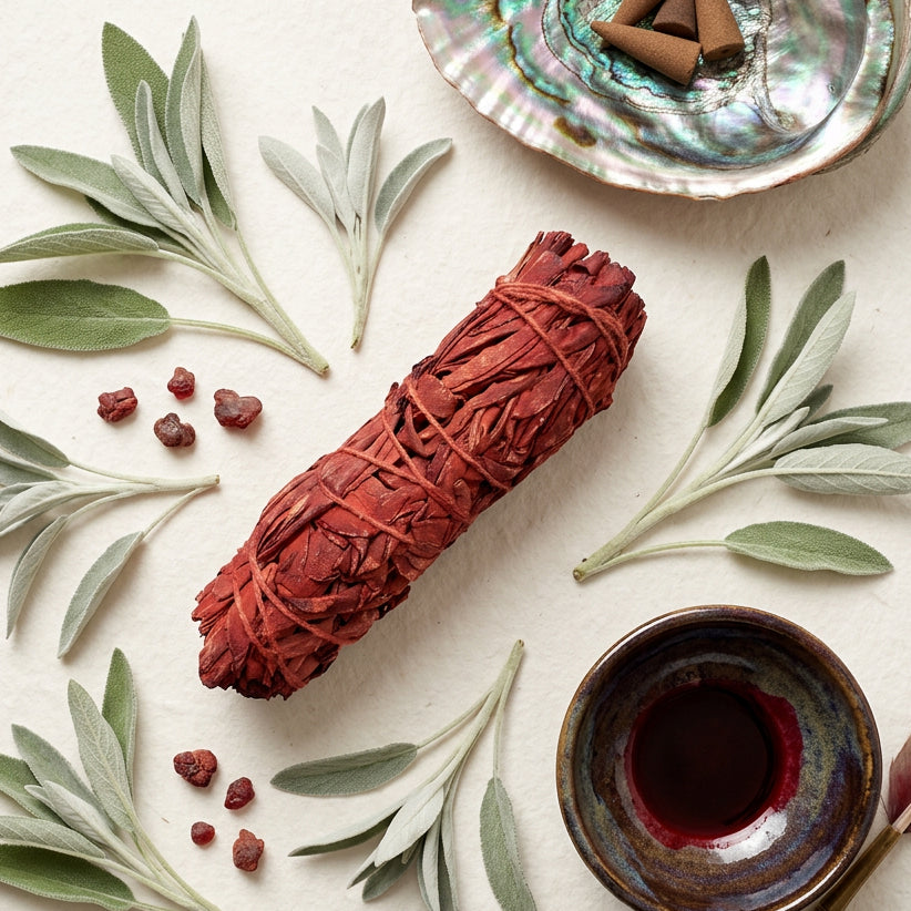 Dragon's Blood Smudge Stick - 1 bundle (approx 35g)