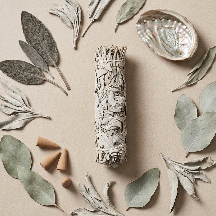 White Sage Smudge Stick - 1 bundle (approx 40g)