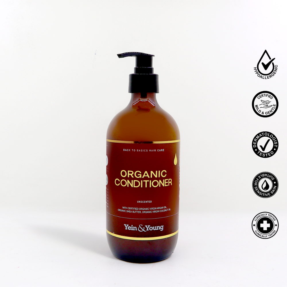 Yein&Young Organic Conditioner - Unscented Ingredients - Craftiviti