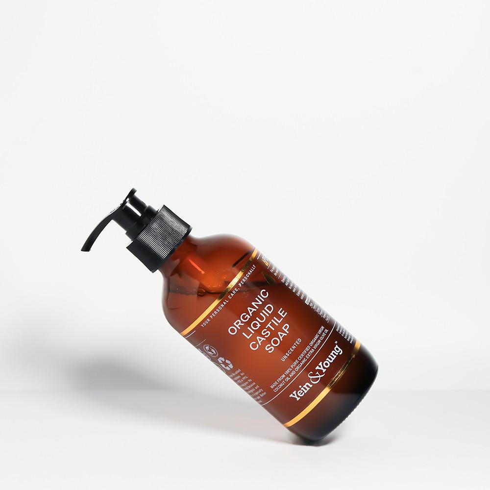 Yein&Young Organic Castile Liquid Soap - Unscented 230 ml Ingredients - Craftiviti