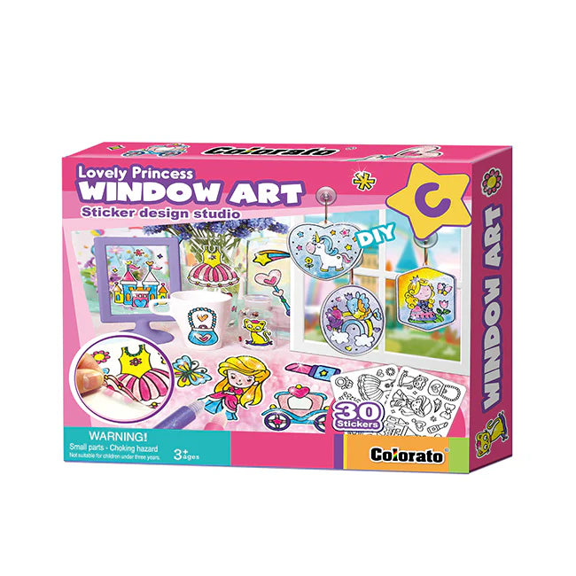 COLORATO: LOVELY PRINCESS WINDOW ART C7R