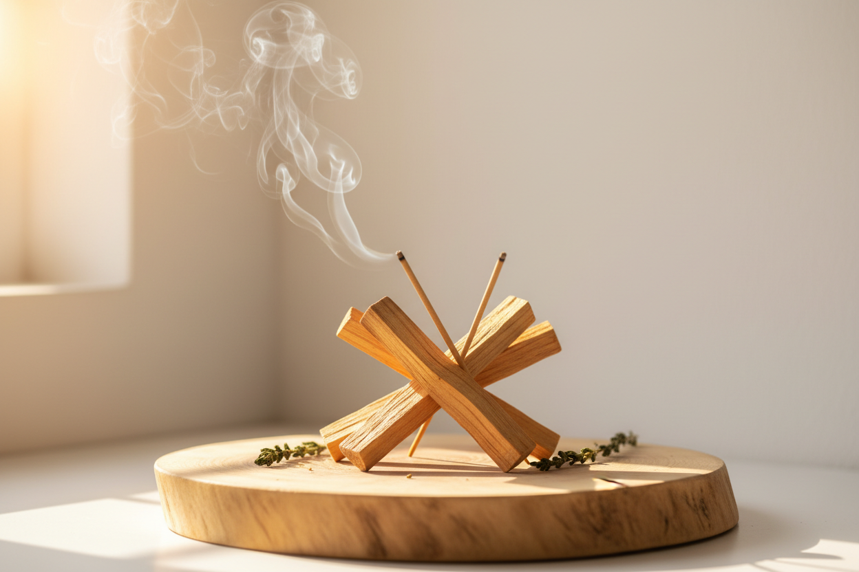 Hand-rolled Natural Incense 6mm Thick  - 6 sticks