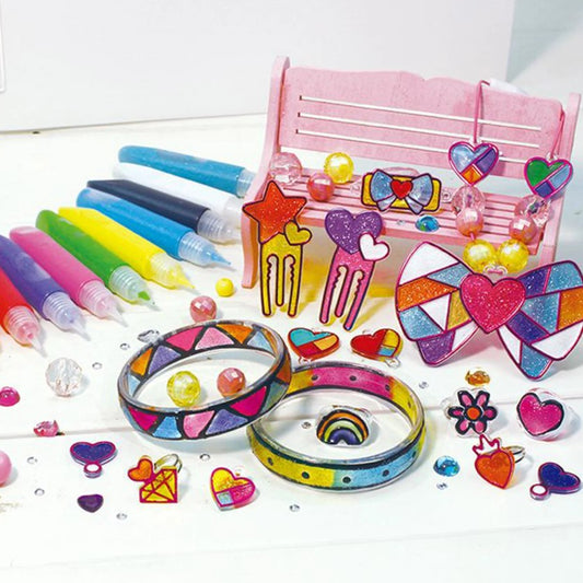 COLORATO - TRENDY JEWELRY GLASS DECO C7R