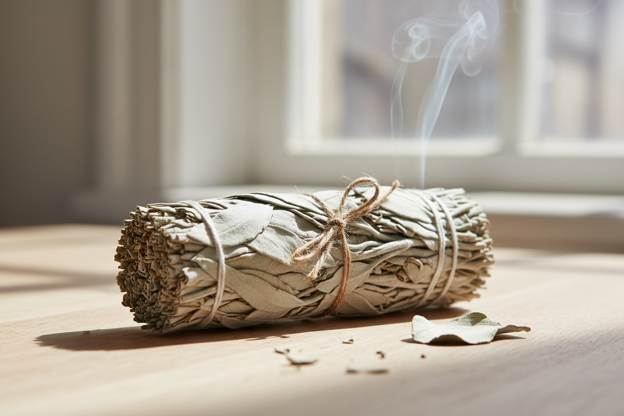 Hand-rolled Natural Incense 6mm Thick  - 6 sticks