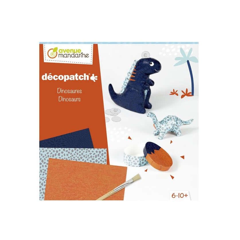 AVENUE MANDARINE Creative Box Big Decopatch Dinosaurs Default Title