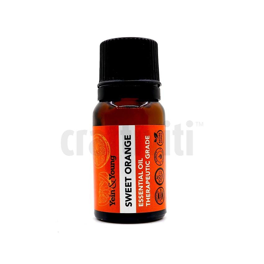Yein&Young Sweet Orange Essential Oil - 10ml Ingredients - Craftiviti
