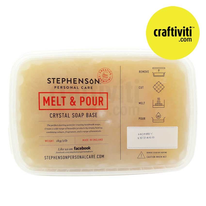 [BUNDLE] Stephenson Crystal Honey Soap Base - 12kg