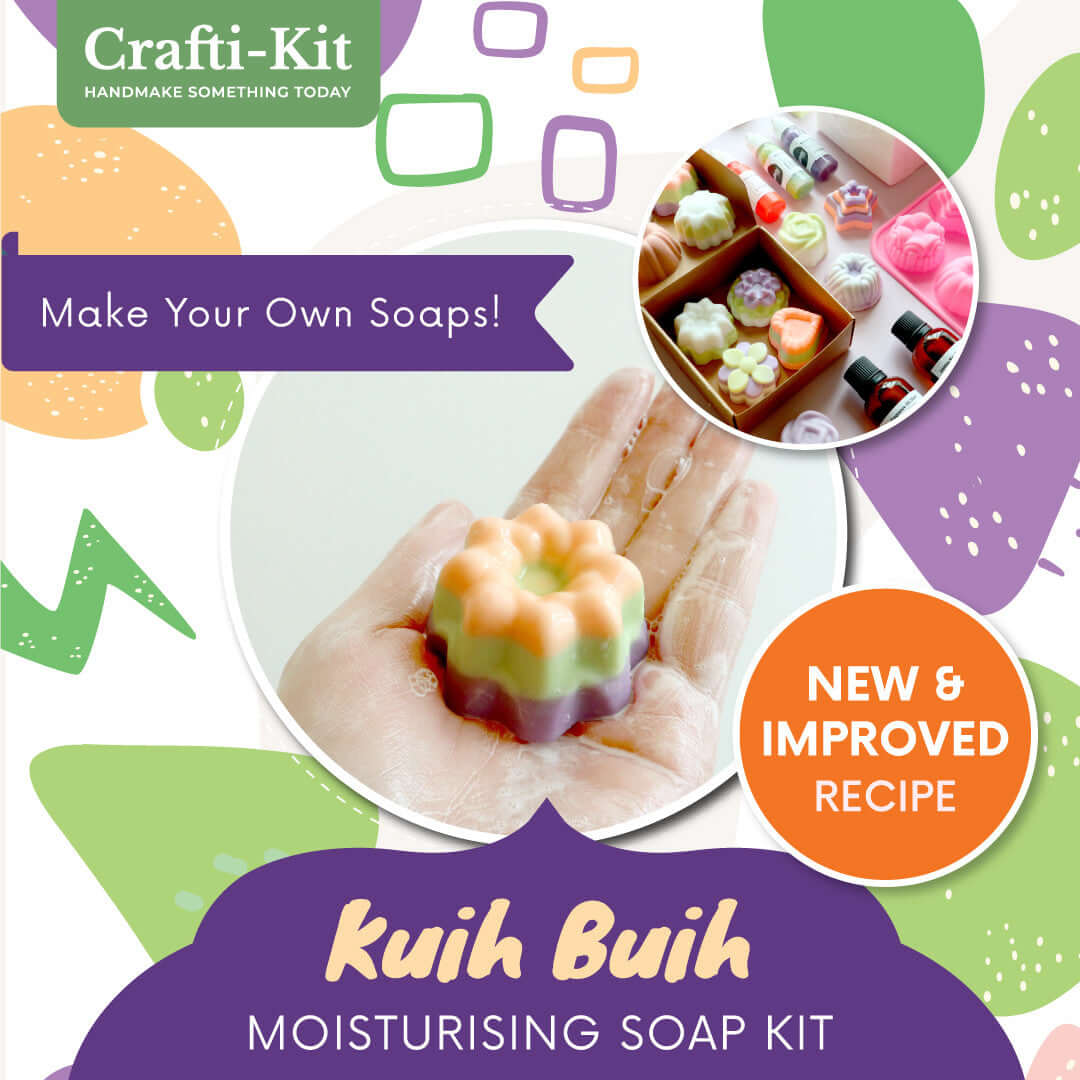 Crafti-Kit - Kuih Buih Soap Kit Kits - Craftiviti