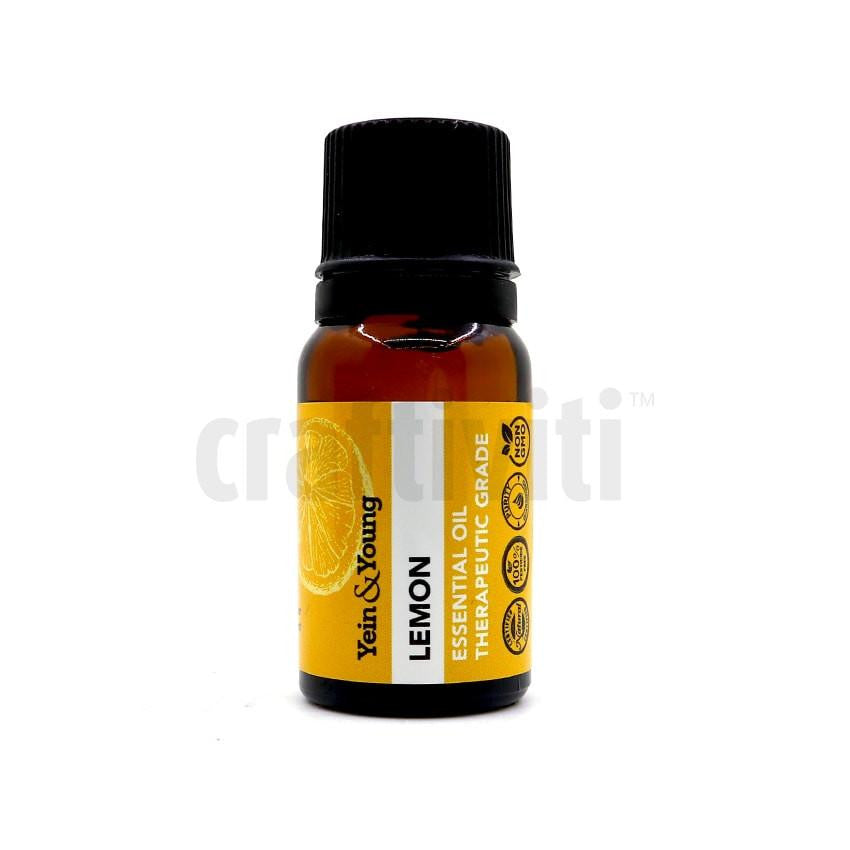 Yein&Young Lemon Essential Oil - 10ml Ingredients - Craftiviti