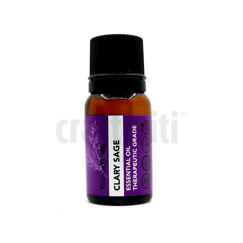 Yein&Young Clary Sage Essential Oil - 10ml Ingredients - Craftiviti