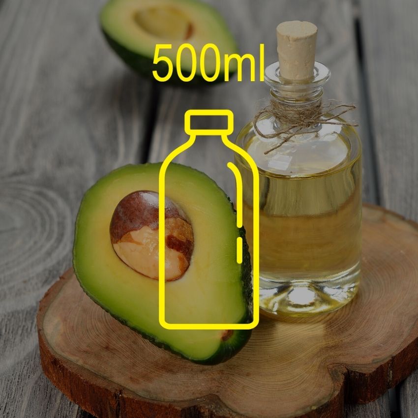 Refined Avocado Oil (Spain) - Cosmetic Grade 500ml Carrier Oil - Craftiviti