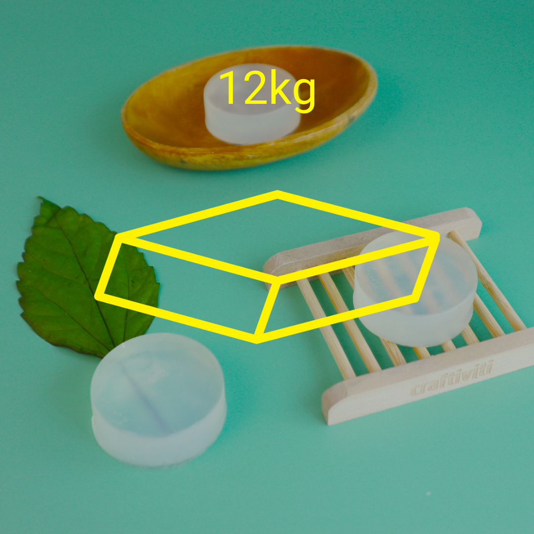 [BUNDLE] Clear Glycerin Soap Base - 12kg Ingredients - Craftiviti