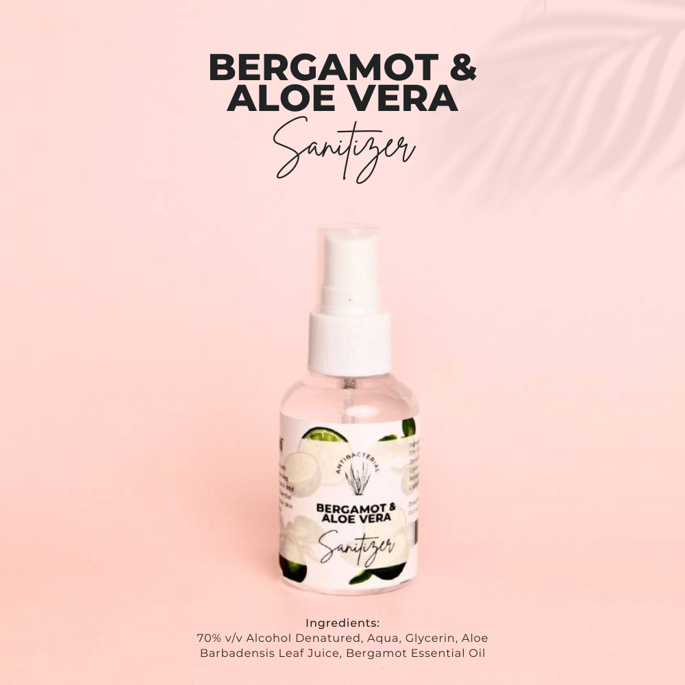 Hand Sanitizer with Essential Oil - 50ml Ingredients - Craftiviti