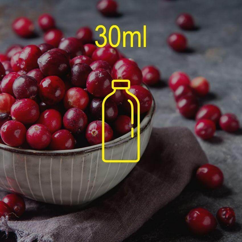 Cranberry Fragrance Oil - 30ml Ingredients - Craftiviti