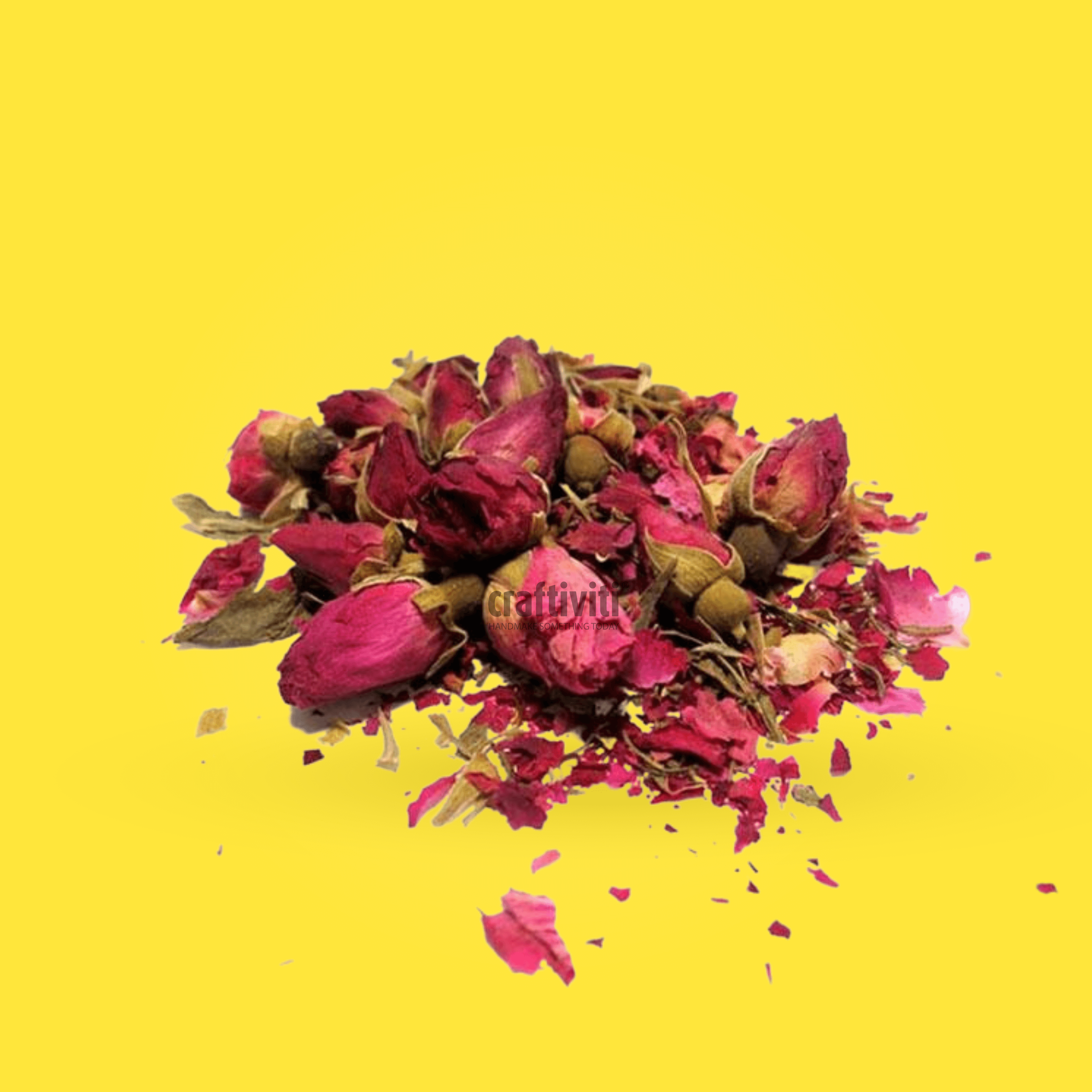 Dried Rose Petal Ingredients - Craftiviti