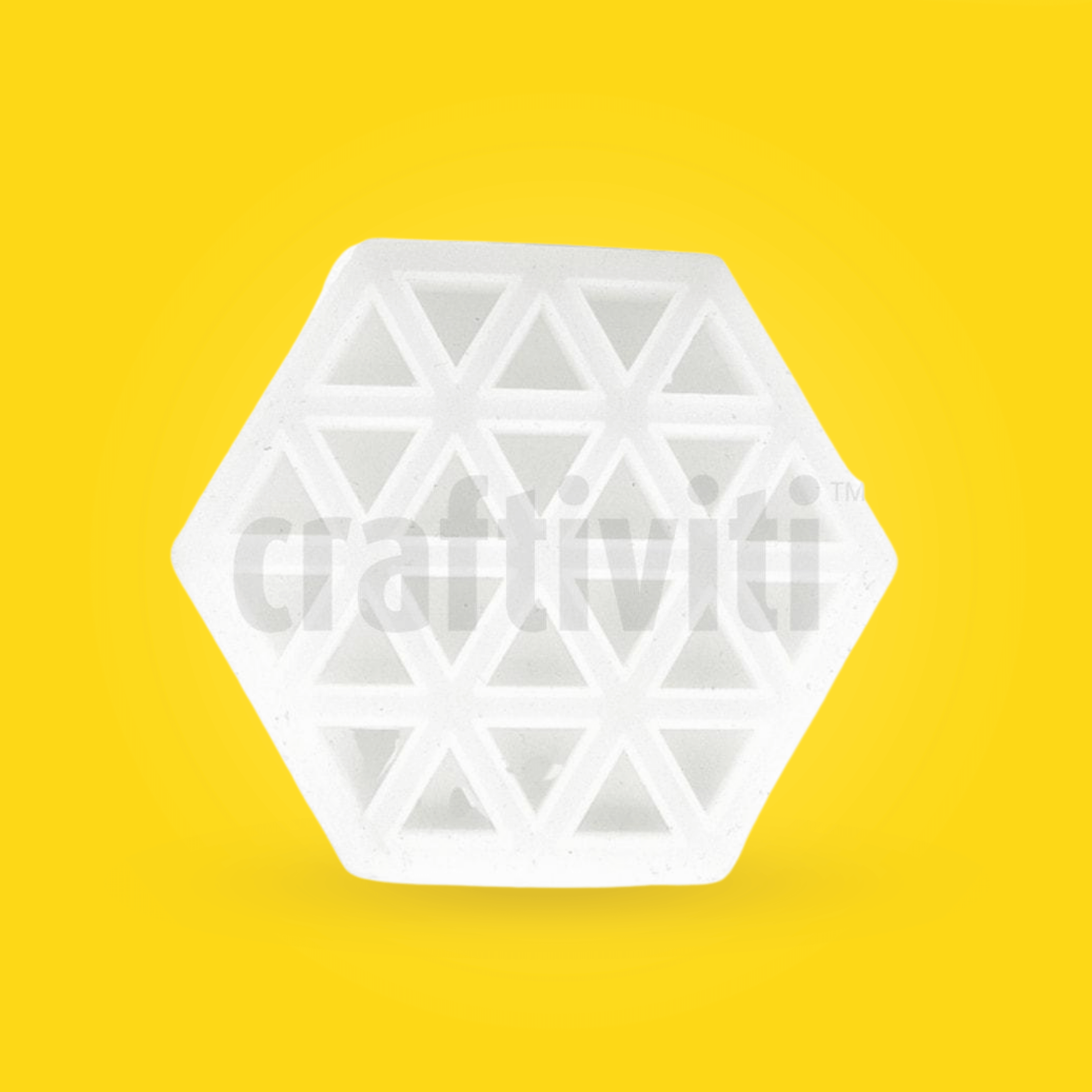 Geometric Coaster Mold - Triangles Molds - Craftiviti