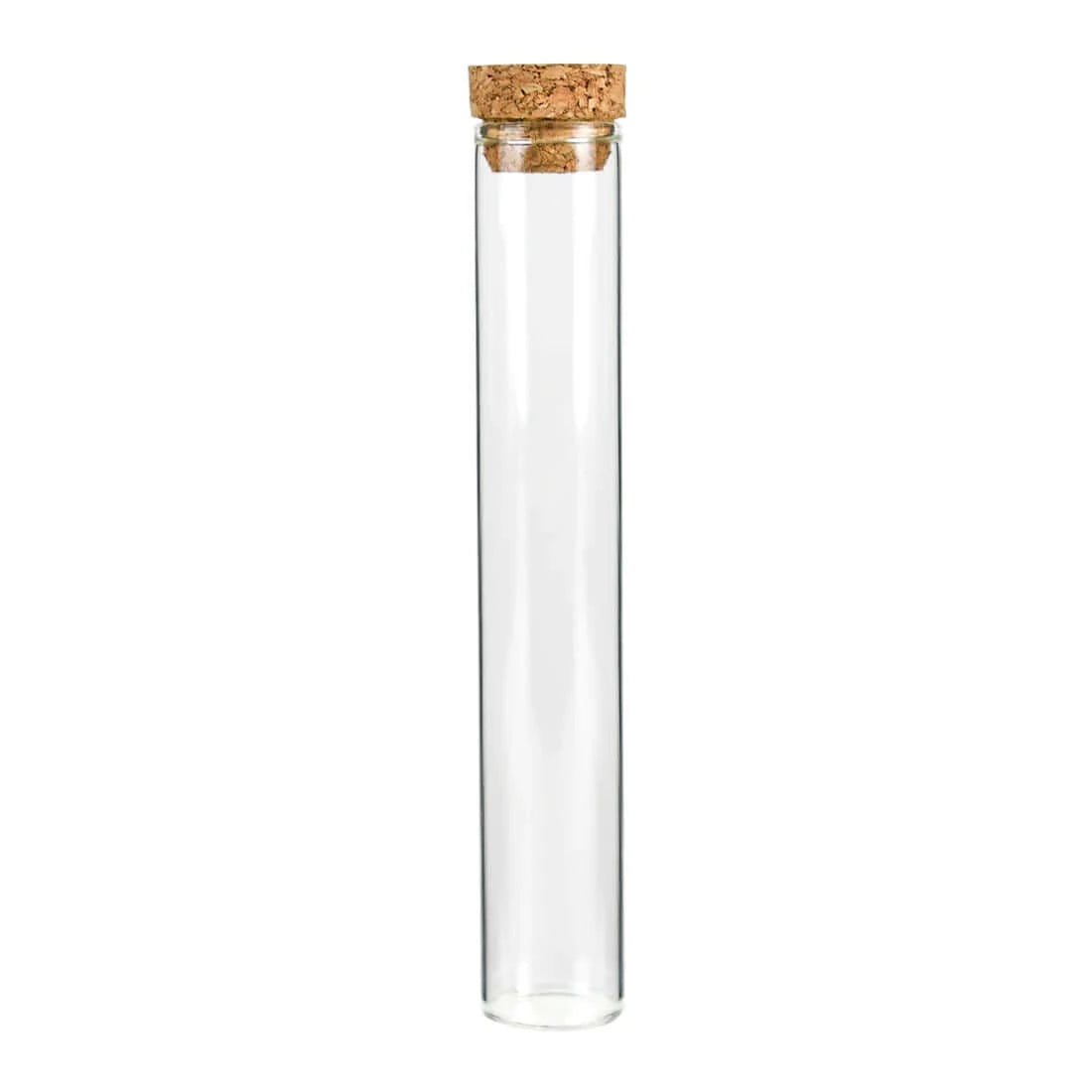 Glass Container - Cork Cap - Clear - 100ml Packaging - Craftiviti