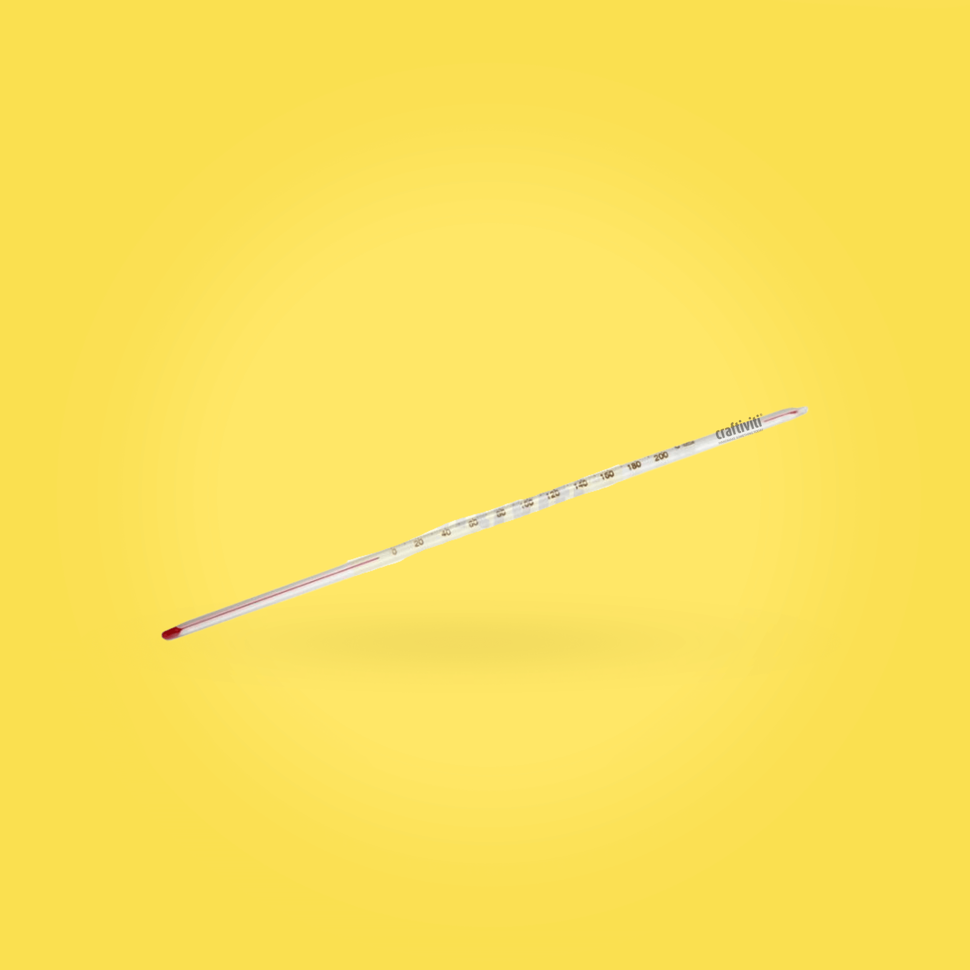Glass Thermometer - Red Line