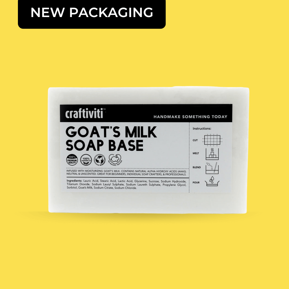 Goat's Milk Soap Base - 1kg