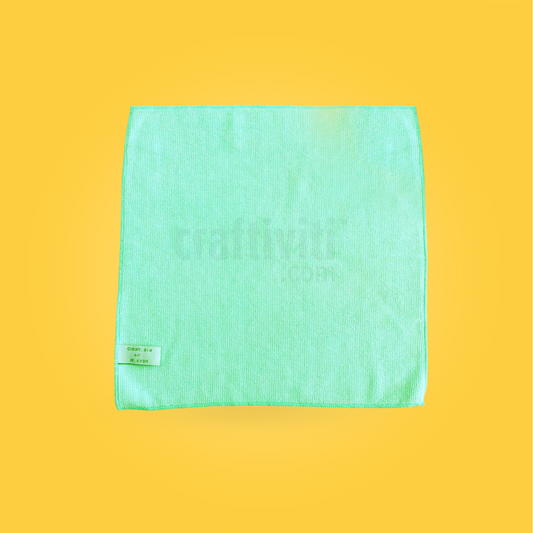 [MUST HAVE!] Clean Aid Microfibre Cleaning Cloth - Green Multi-Purpose Cloth