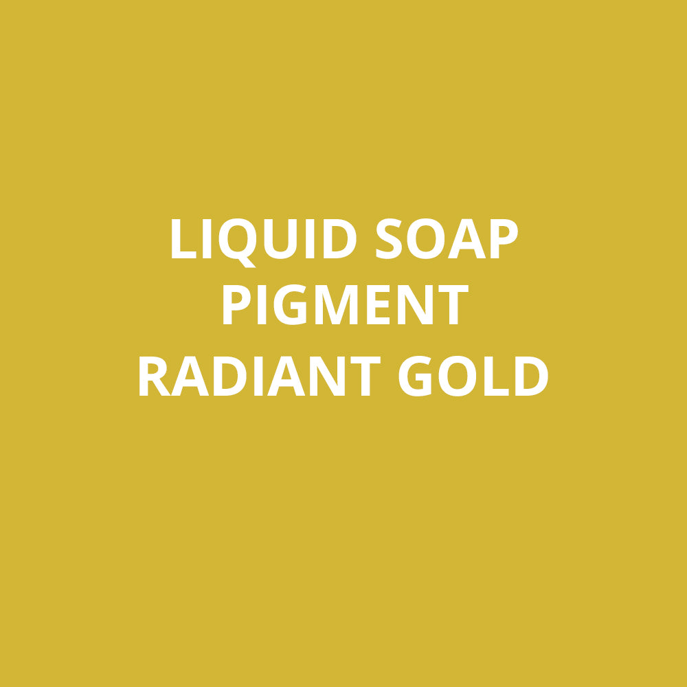 Liquid Soap Pigment 100ml - Radiant Gold