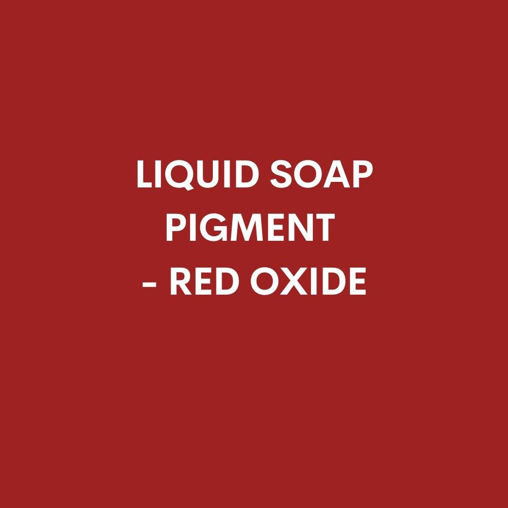 Liquid Soap Pigment 100ml - Red Oxide